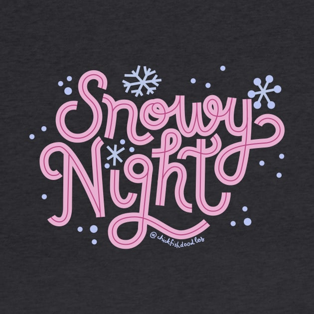 Snowy Night by chickfish